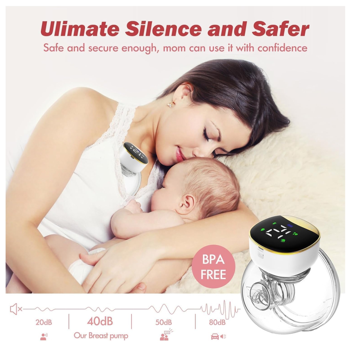 Miniatura 3 de Extractor leche Manos Libres pantalla